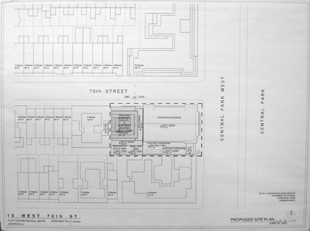 P7100105 Proposed Site Plan June 24 2003
